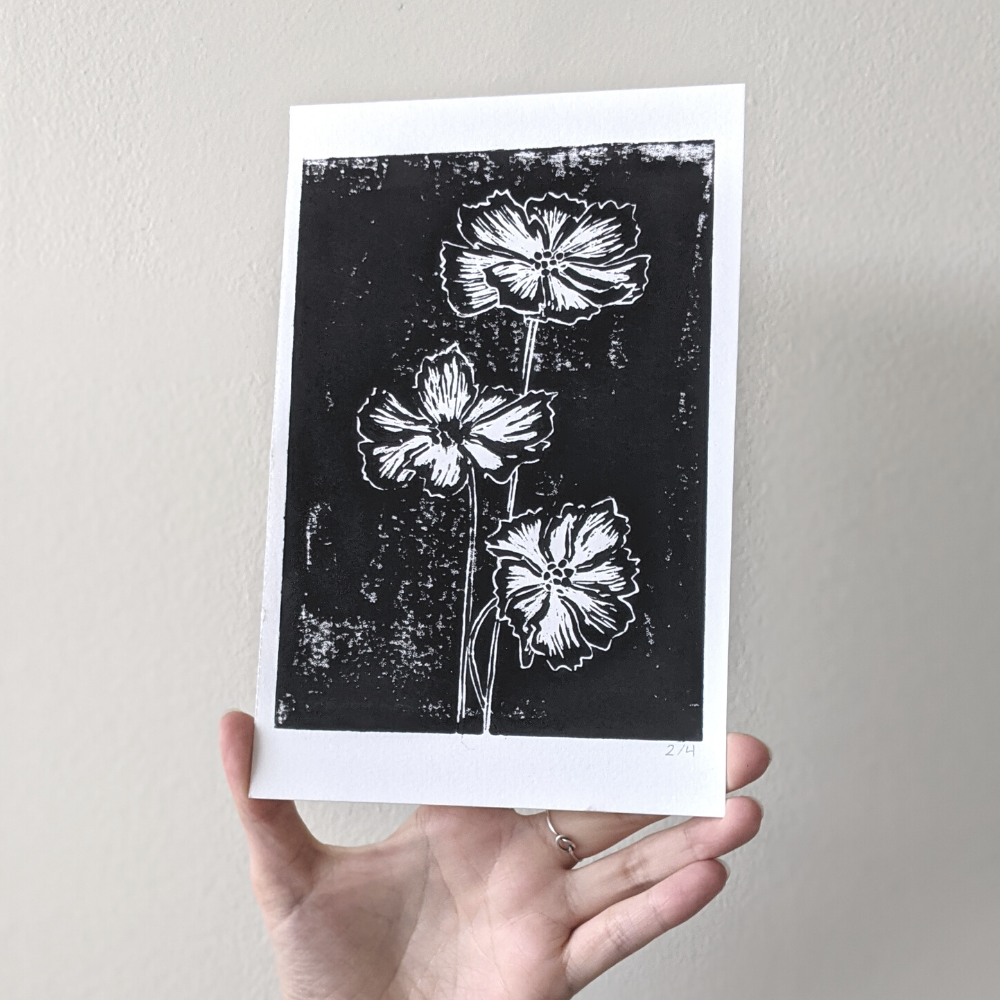Cosmos / Flower Print
