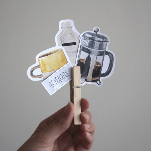Sticker Pack / Morning Coffee
