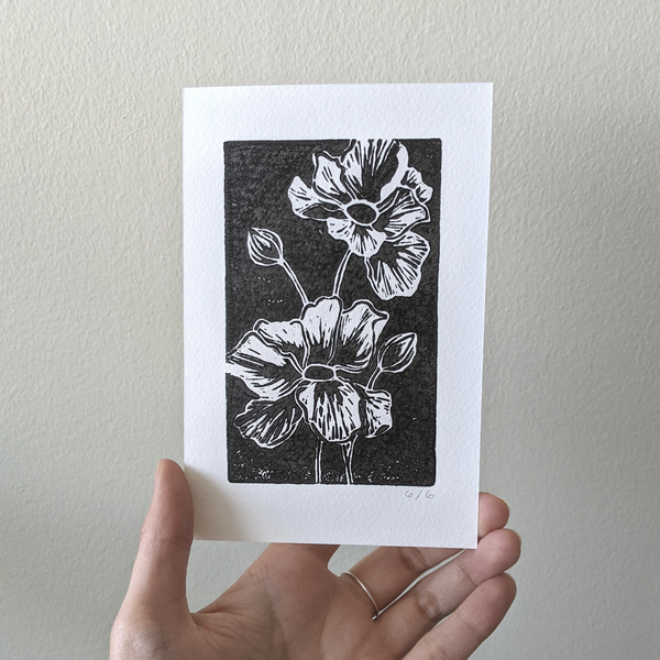 Camellia / Flower Print